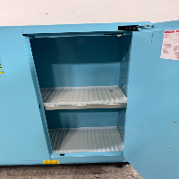 Uline 30. Gal Corrosive Storage Cabinet image 2